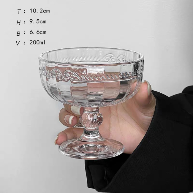 Dessert cup Ice cream bowl 